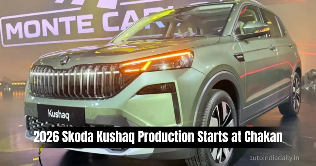 2026 Skoda Kushaq Production Starts: Deliveries From March- Key Details