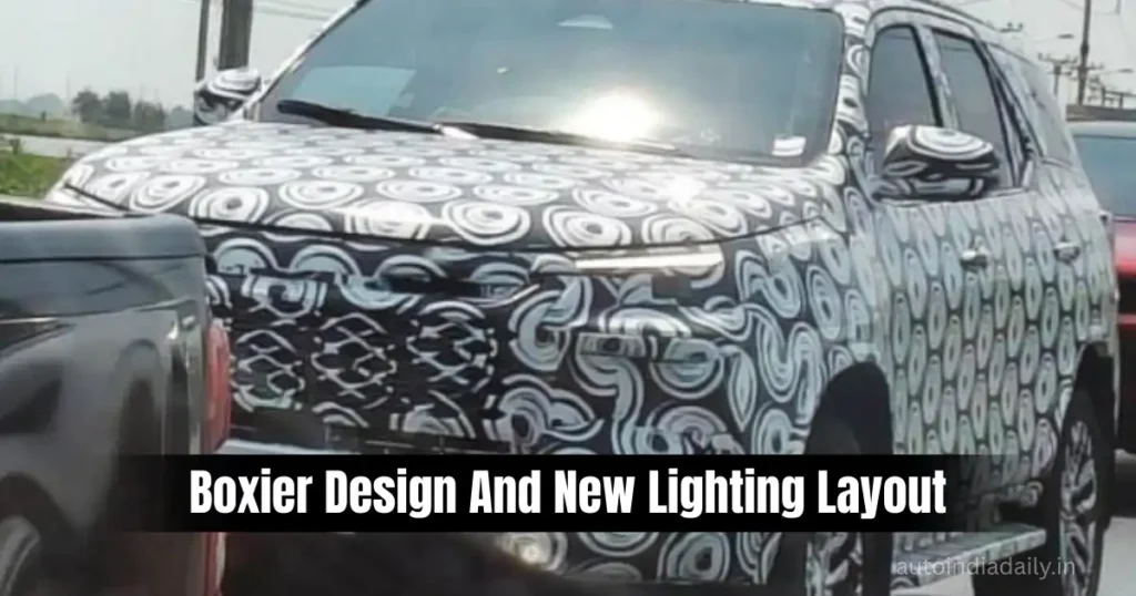 2026 Toyota Fortuner Spied Testing For The First Time; Major Update Under Development