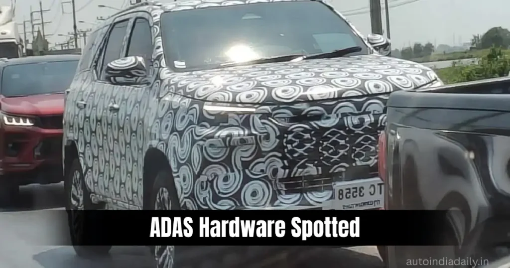 2026 Toyota Fortuner Spied Testing For The First Time; Major Update Under Development