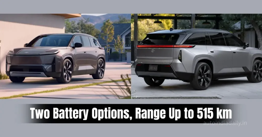 2027 Toyota Highlander EV Debuts With Up to 515 km Range