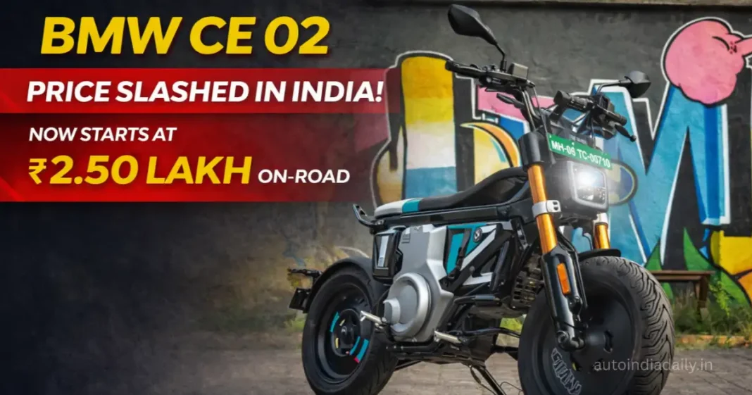 BMW CE 02 Discount: Prices Drop to Rs 2.50 Lakh On-Road
