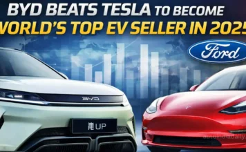 BYD Beats Tesla to Become World’s Top EV Seller in 2025 BYD Beats Tesla to Become World’s Top EV Seller in 2025