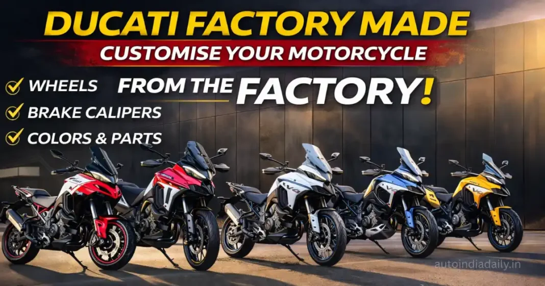 Ducati Factory Made Programme Launched with Multistrada V4 Ducati Factory Made Programme Launched with Multistrada V4