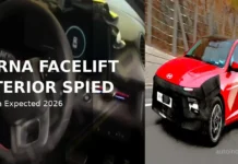 Hyundai Verna Facelift Interior Spied Ahead of Expected 2026 Launch Hyundai Verna Facelift Interior Spied Ahead of Expected 2026 Launch