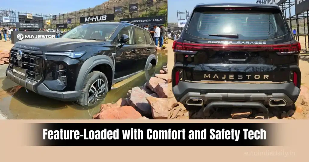 MG Majestor Unveiled in India: Bookings Open, Launch in April 2026