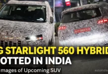 MG Starlight 560 Hybrid Spotted Testing in India; Launch Likely by End of 2026 MG Starlight 560 Hybrid Spotted Testing in India; Launch Likely by End of 2026