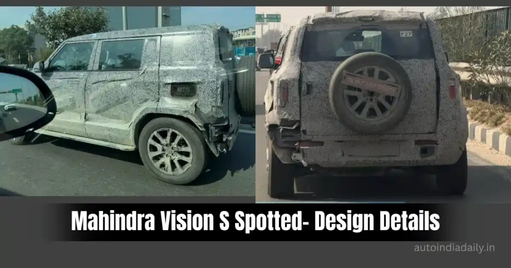 Mahindra Vision S Spotted Testing Again Ahead of 2027 Launch
