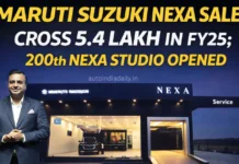 Maruti Suzuki Nexa Sales Hit 5.4 Lakh in FY25 as 200 Studio Outlets Strengthen Expansion Maruti Suzuki Nexa Sales Hit 5.4 Lakh in FY25 as 200 Studio Outlets Strengthen Expansion