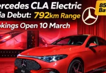 Mercedes-Benz CLA Electric Debuts In India With 792km Range; Bookings Open March 10 Mercedes-Benz CLA Electric Debuts In India With 792km Range; Bookings Open March 10