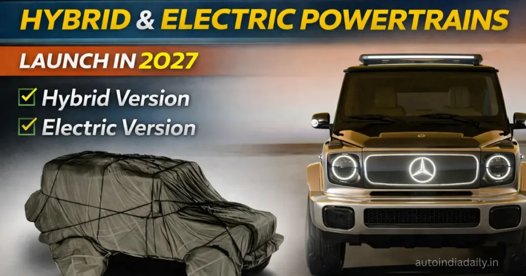 Mercedes Little G To Get Hybrid And EV Powertrains: Key Details