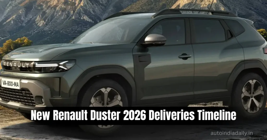 New Renault Duster 2026 Reaches Dealerships Ahead of Launch; Bookings Open at ₹21,000