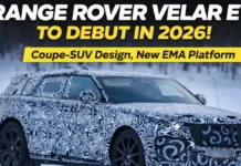 Range Rover Velar EV To Debut In 2026: Coupe-SUV Design, New EMA Platform Revealed Range Rover Velar EV To Debut In 2026: Coupe-SUV Design, New EMA Platform Revealed