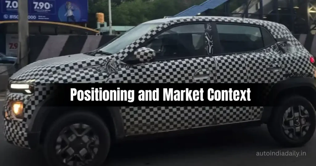 Renault Kwid Facelift Spotted Testing Ahead of Possible 2026 Launch