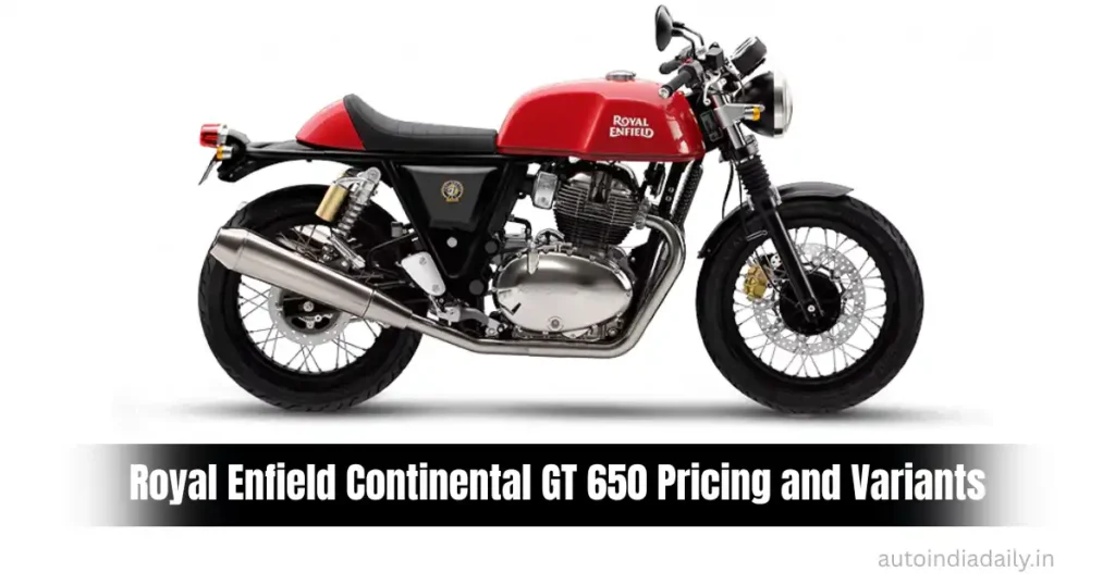 Royal Enfield Continental GT 650 Update Planned for 2026: What to Expect