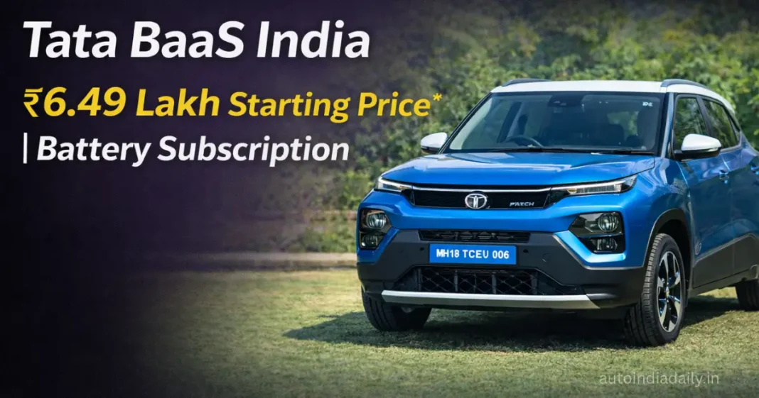 Tata BaaS India: Battery Subscription Plan to Expand Across EVs