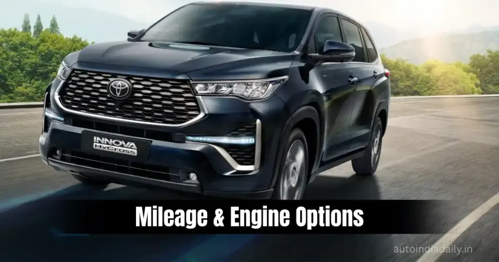 Toyota Innova Hycross Mileage, Price & Features – Up to 1200km Range Explained