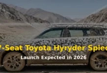 7-Seat Toyota Urban Cruiser Hyryder Spied, Launch Expected in 2026 7-Seat Toyota Urban Cruiser Hyryder Spied, Launch Expected in 2026