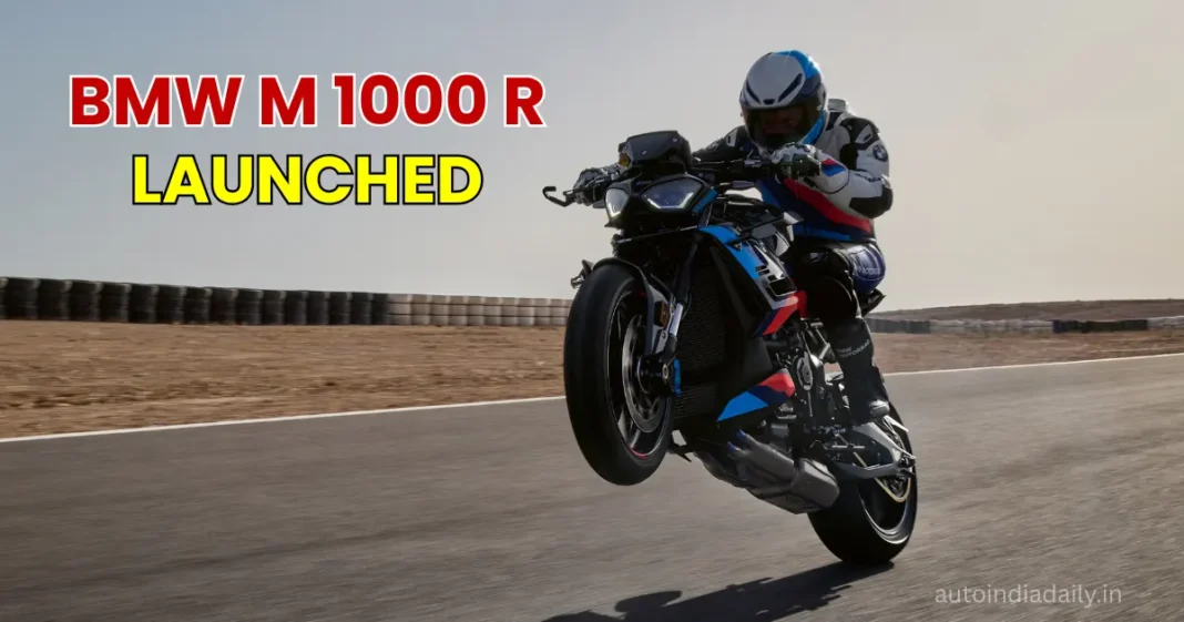 BMW M 1000 R Launched in India at ₹33.50 Lakh