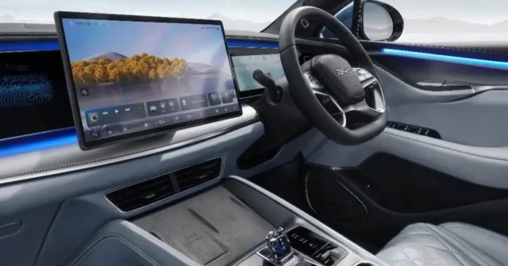 BYD Sealion 7 First Anniversary Edition Interior