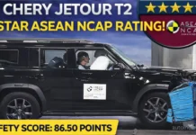 Chery Jetour T2 ASEAN NCAP Rating: SUV Secures 5-Star Safety Score Chery Jetour T2 ASEAN NCAP Rating: SUV Secures 5-Star Safety Score