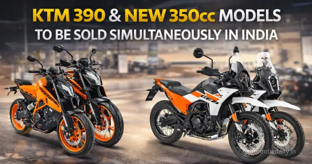 KTM 390 Duke and Adventure to Be Sold Alongside New 350cc Models in India KTM 390 Duke and Adventure to Be Sold Alongside New 350cc Models in India