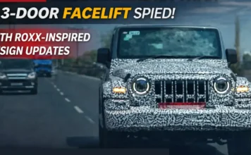 Mahindra Thar 3-Door Facelift Spied With Roxx-Inspired Design, Launch Soon Mahindra Thar 3-Door Facelift Spied With Roxx-Inspired Design, Launch Soon