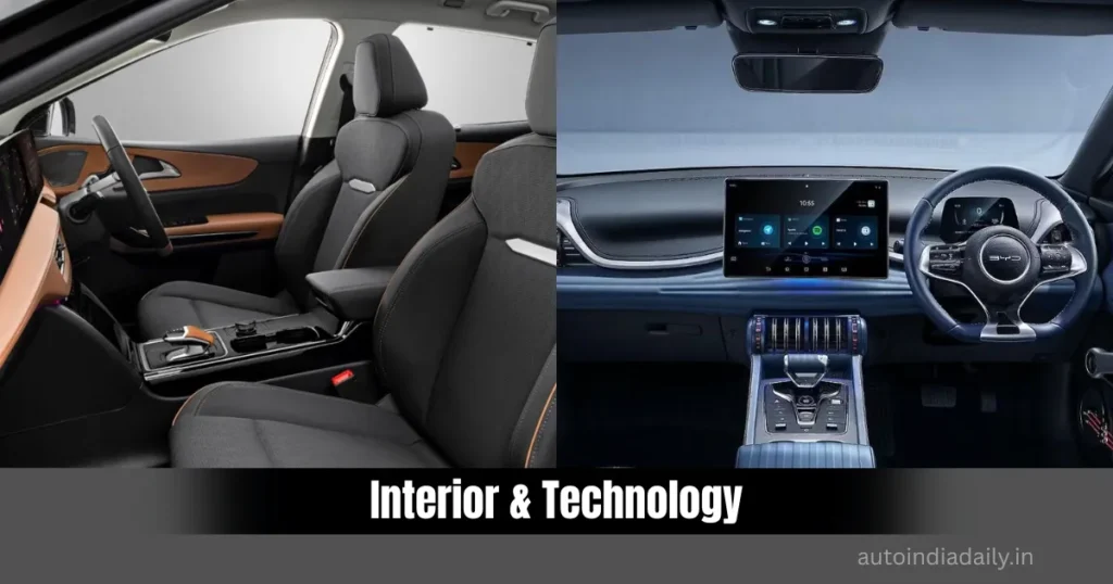 Mahindra XEV 9e Cineluxe vs BYD Atto 3: Price, Range, Features Comparison