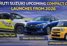 Maruti Suzuki Upcoming Compact Cars: Fronx Flex Fuel, eWX EV, New Baleno & Compact MPV Maruti Suzuki Upcoming Compact Cars: Fronx Flex Fuel, eWX EV, New Baleno & Compact MPV