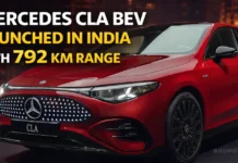 Mercedes CLA BEV Launched in India at ₹55 Lakh With 792 km Range Mercedes CLA BEV Launched in India at ₹55 Lakh With 792 km Range