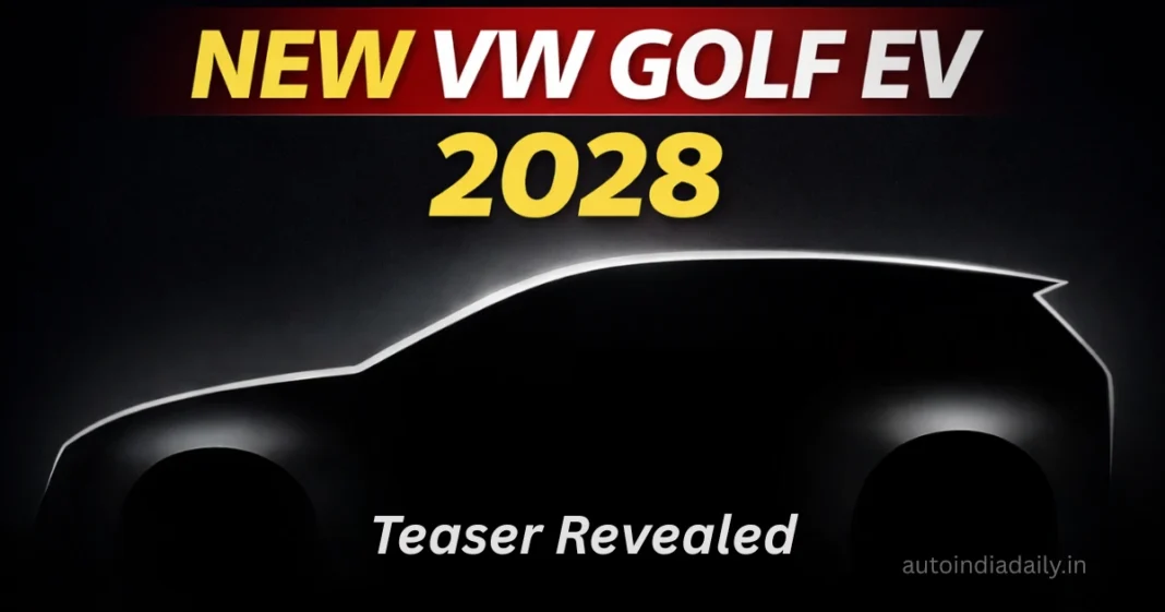 Next-Gen Volkswagen Golf Teaser Revealed, Electric Golf Coming In 2028