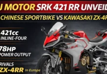 QJ Motor SRK 421 RR Unveiled – 421cc Inline-Four Sportbike Rivals Kawasaki ZX-4RR QJ Motor SRK 421 RR Unveiled – 421cc Inline-Four Sportbike Rivals Kawasaki ZX-4RR