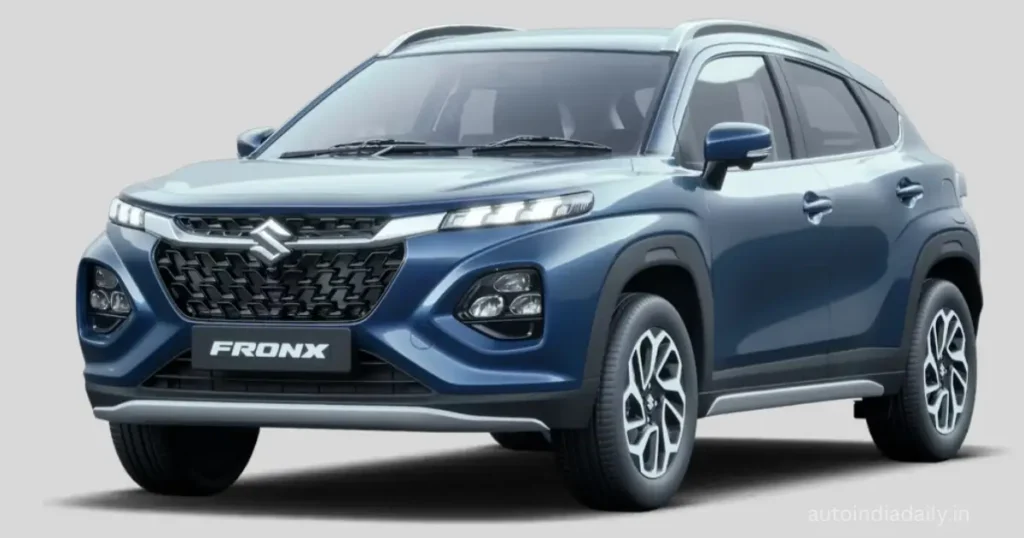 Maruti Suzuki Fronx crossover SUV safety features India