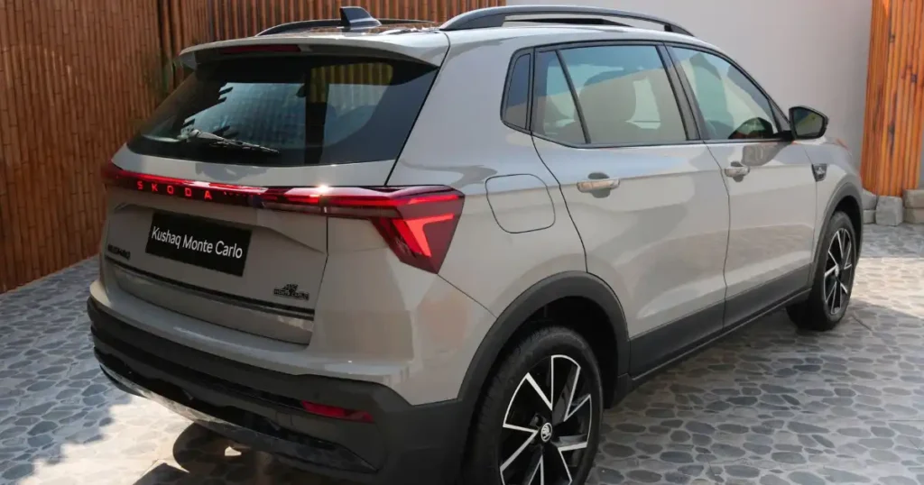 Skoda Kushaq Facelift Back Exterior 