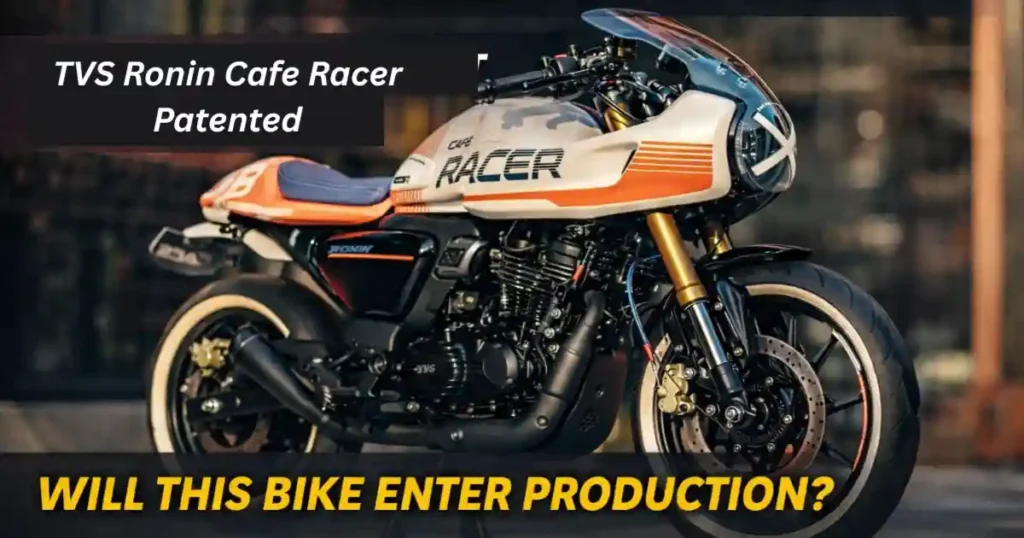 TVS Ronin Cafe Racer Patented in India: Key Highlights