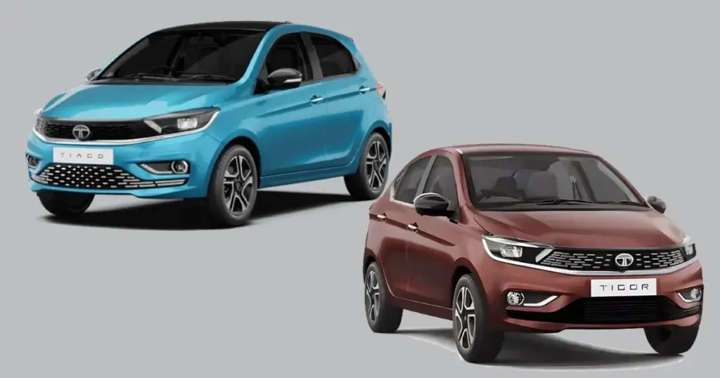 Tata Motors Price Hike April 2026: Tiago and Tigor Exterior