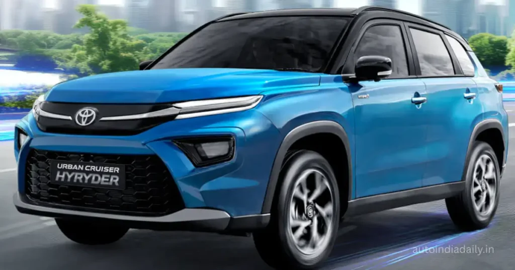 Toyota Urban Cruiser Hyryder Benefits Up To ₹1 Lakh Announced Under Special Campaign