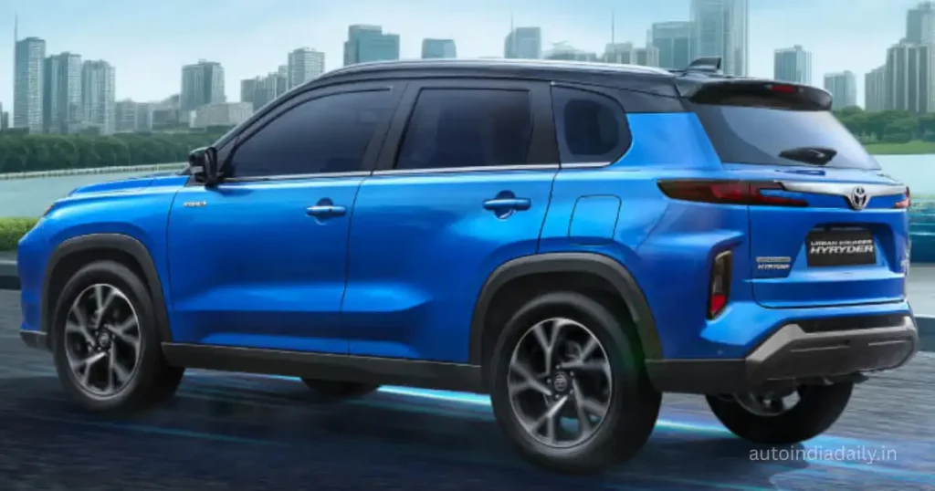 Toyota Urban Cruiser Hyryder Benefits Up To ₹1 Lakh Announced Under Special Campaign