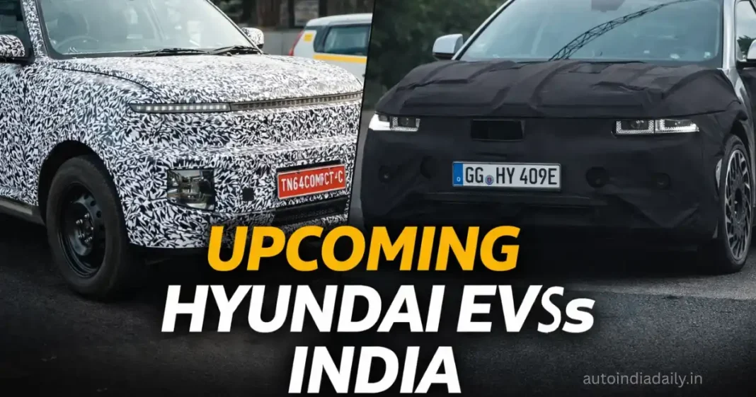 Upcoming Hyundai EVs in India: Ioniq 5 Facelift in Q2 2026, Compact EV Planned