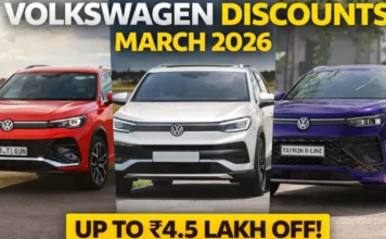 Volkswagen Discounts March 2026: Taigun, Virtus & Tiguan R-Line Get Up To Rs 4.5 Lakh Off Volkswagen Discounts March 2026: Taigun, Virtus & Tiguan R-Line Get Up To Rs 4.5 Lakh Off