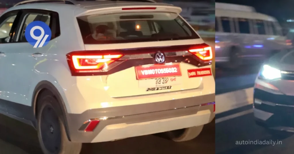 Volkswagen Taigun Facelift 2026 Spotted Almost Undisguised, Launch Likely Soon