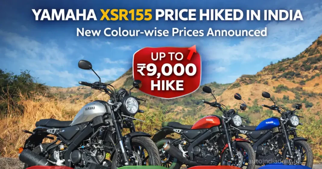 Yamaha XSR155 Price Increased Within Three Months of India Launch