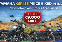 Yamaha XSR155 Price Increased Within Three Months of India Launch Yamaha XSR155 Price Increased Within Three Months of India Launch