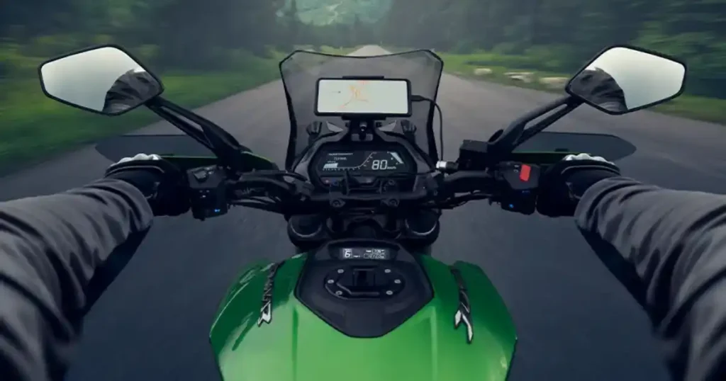 Bajaj Dominar 400 Price Cut cockpit view digital display riding experience India