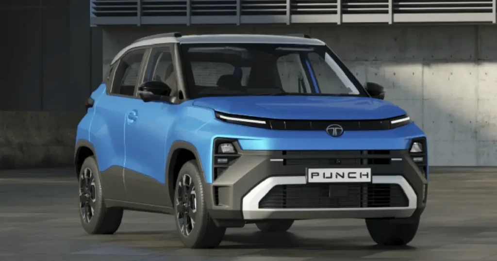 Tata Punch 2026 compact SUV front view India safety rated micro SUV