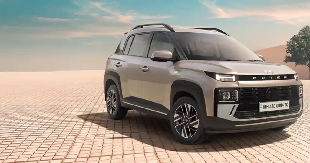 Hyundai Exter 2026 compact SUV exterior urban design feature loaded SUV India