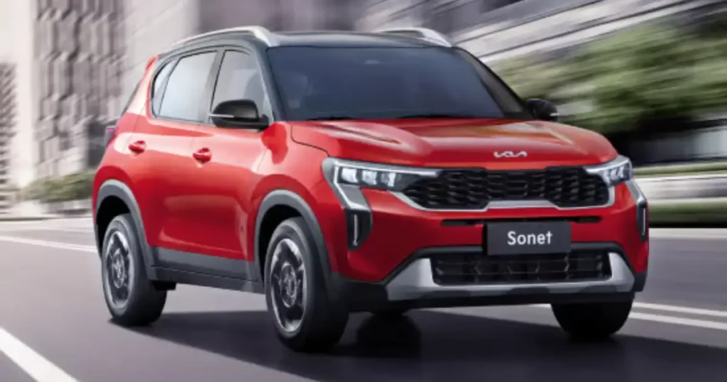 Kia Sonet 2026 compact SUV premium exterior diesel option India