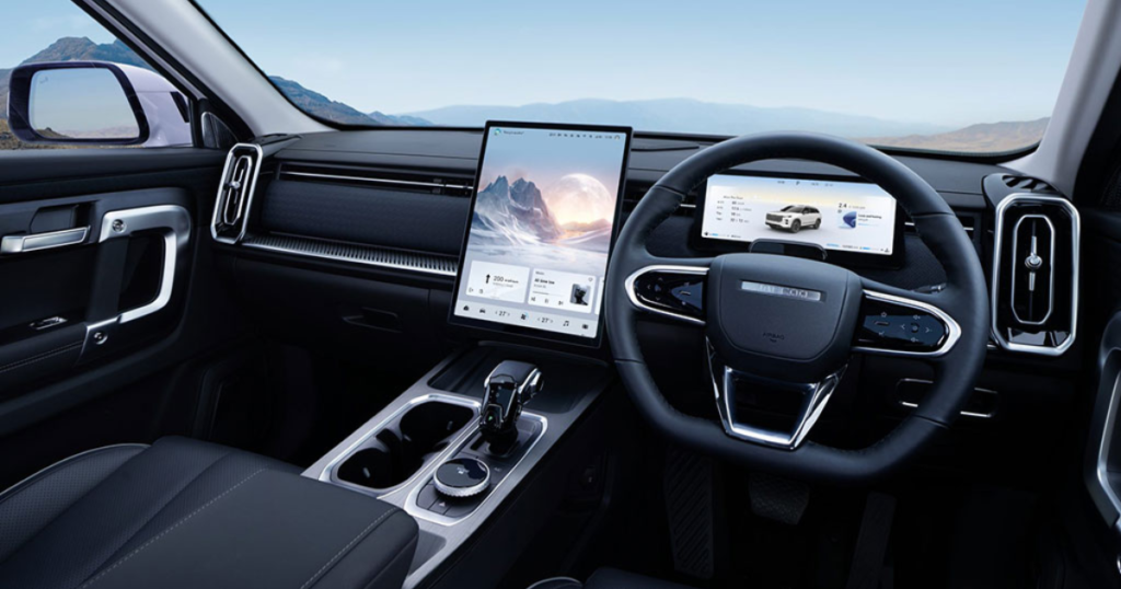 Jaecoo J7 Interior dashboard and Features (Global Spec)