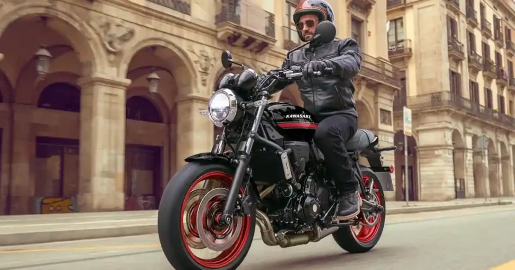 Kawasaki Z650RS discount April 2026 rider on road neo retro motorcycle India