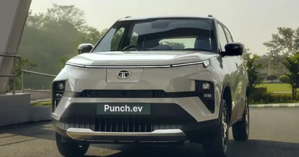 Punch EV (Pre-Facelift) Front View