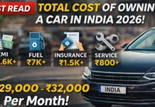 Total Cost of Owning a Car in India 2026: EMI, Fuel, Insurance & Service Explained Total Cost of Owning a Car in India 2026: EMI, Fuel, Insurance & Service Explained